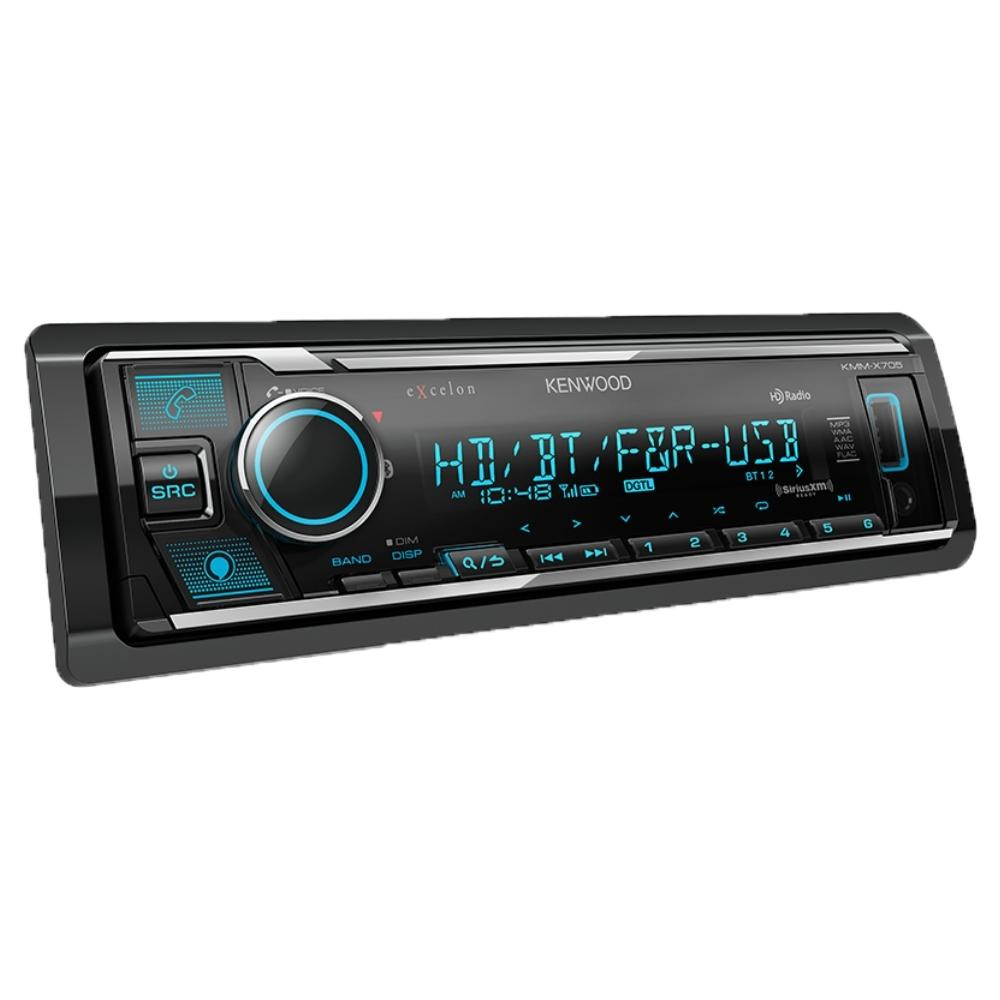 Kenwood KMM-X705 Single DIN Digital Media w/ Bluetooth and Amazon